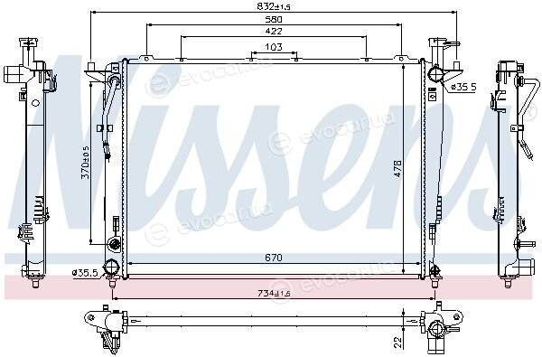 Nissens 66781