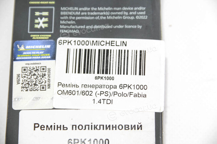 Michelin 6PK1000