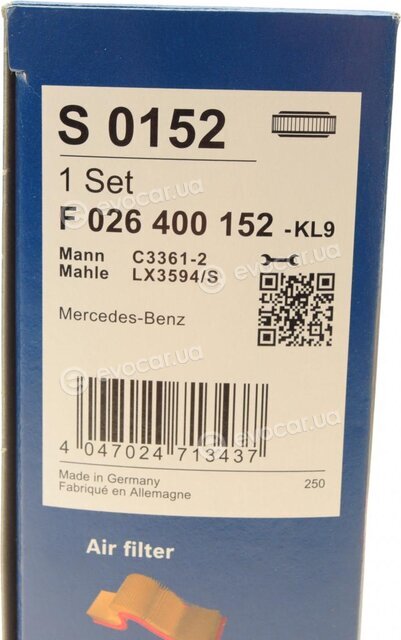 Bosch F 026 400 152