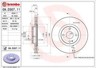 Brembo 09.D307.11