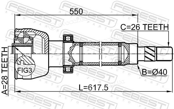 Febest 2111-CA1RH