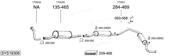 Bosal SYS18306