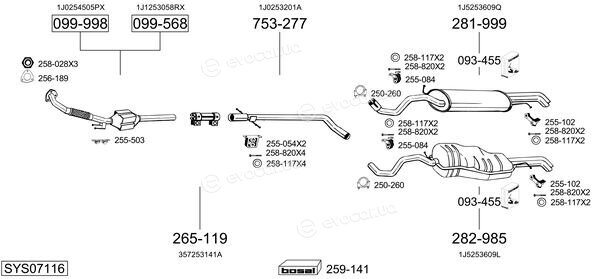 Bosal SYS07116