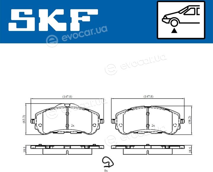 SKF VKBP 80067