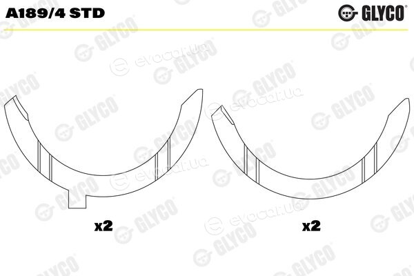 Glyco A189/4 STD