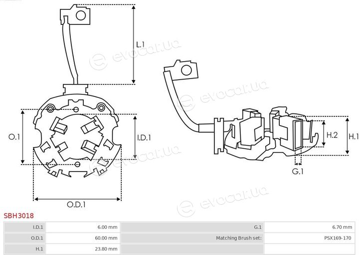 AS SBH3018(VALEO)