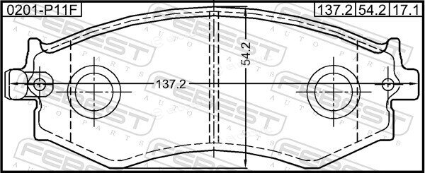 Febest 0201-P11F