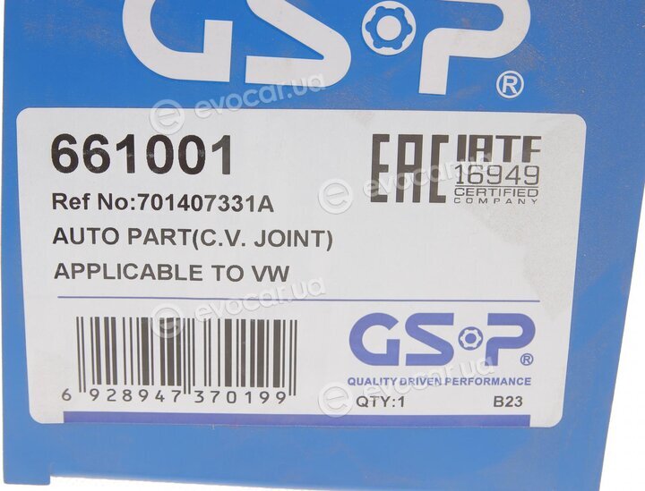 GSP 661001