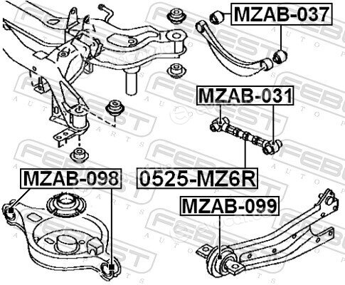 Febest 0525-MZ6R