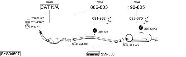 Bosal SYS04597