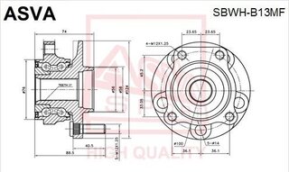 Asva SBWH-B13MF