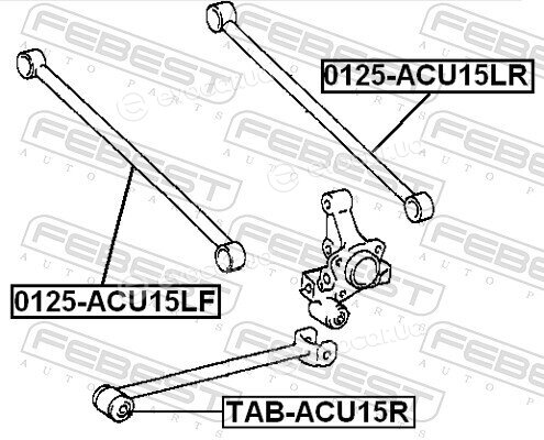 Febest TAB-ACU15R