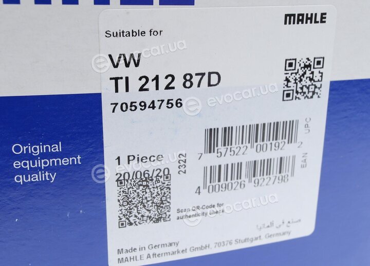 Mahle TI 212 87D