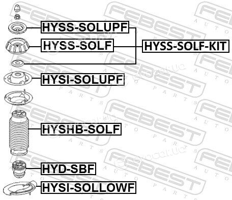 Febest HYSI-SOLUPF