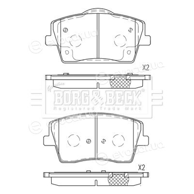 Borg & Beck BBP2806