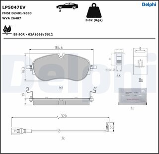 Delphi LP5047EV