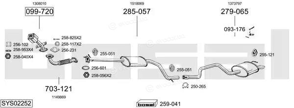 Bosal SYS02252