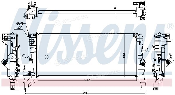 Nissens 606246