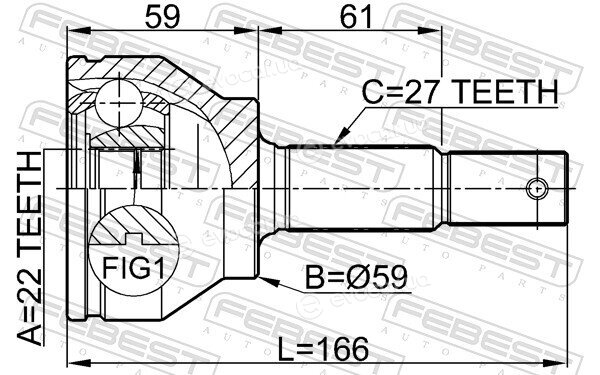 Febest 0210-FX35