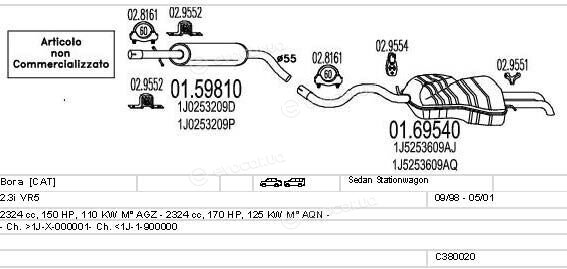 MTS C380020002813