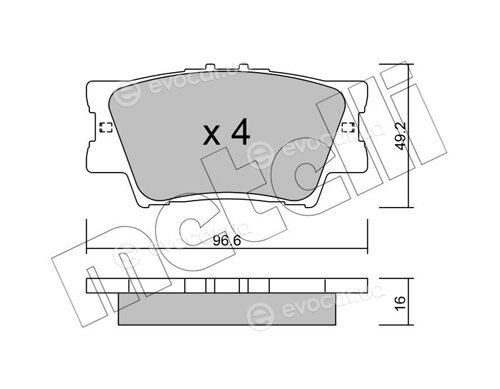 Metelli 22-0749-0