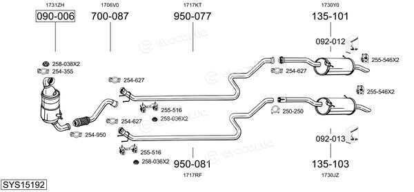 Bosal SYS15192