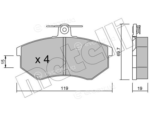 Metelli 22-0148-0