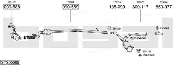 Bosal SYS05085