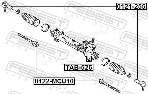 Febest 0122-MCU10