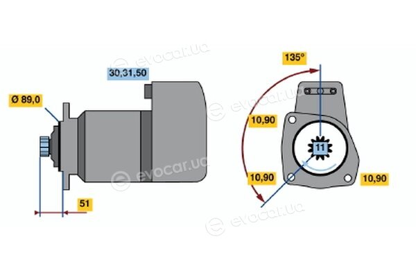 Bosch 0 001 416 030