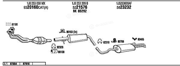 Walker / Fonos VW20580