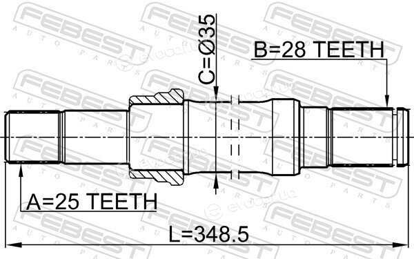 Febest 1512-001