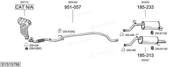 Bosal SYS15796