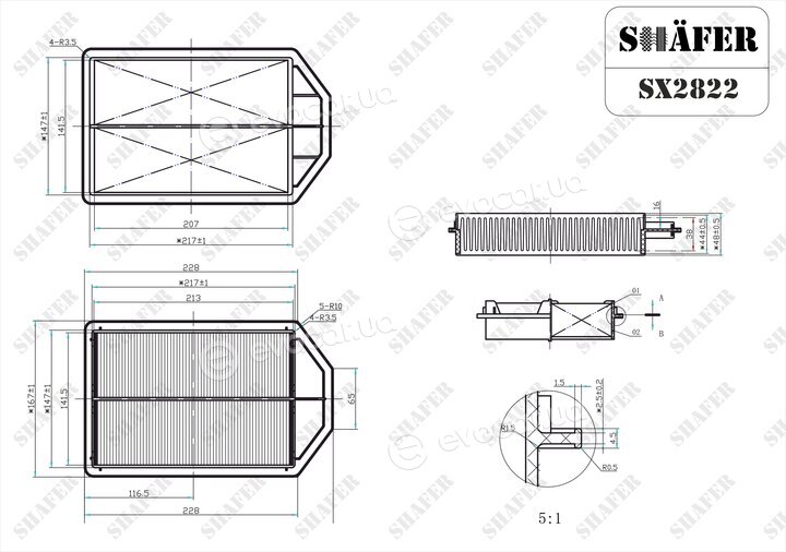 Shafer SX2822