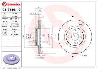 Brembo 09.7826.10