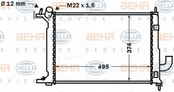 Mahle 8MK 376 771-111