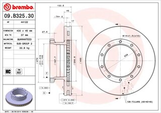 Brembo 09.B325.30