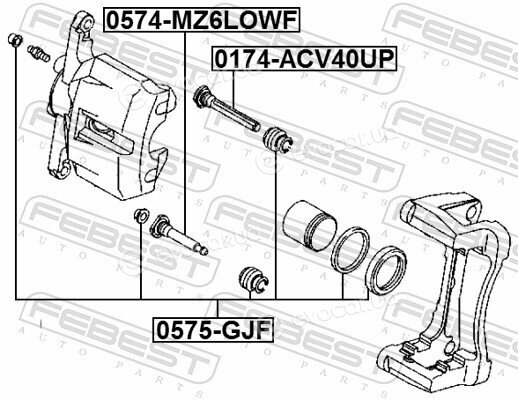 Febest 0574-MZ6LOWF