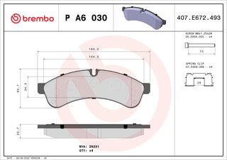Brembo P A6 030