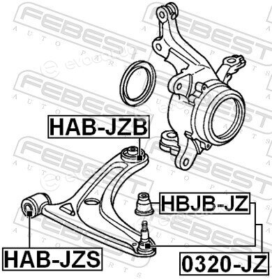 Febest HAB-JZB