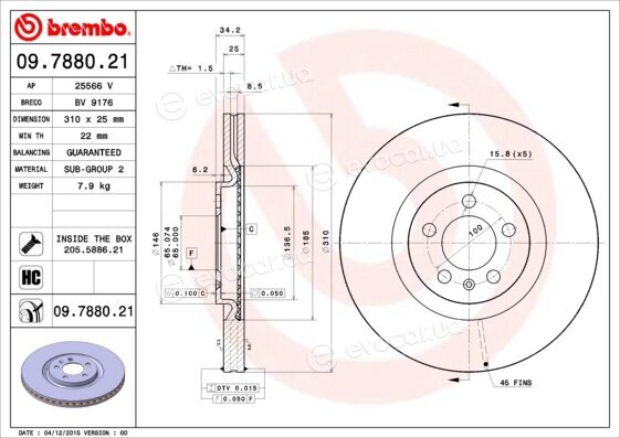 Brembo 09.7880.21