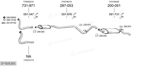 Bosal SYS05305