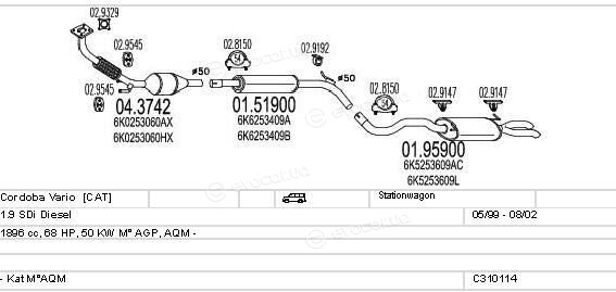 MTS C310114007014