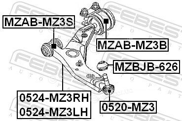 Febest 0524-MZ3LH