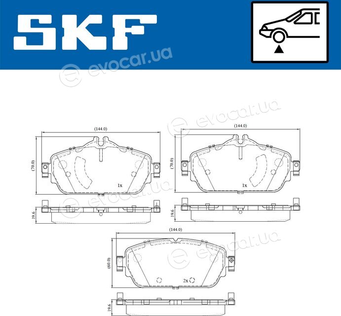 SKF VKBP 80196