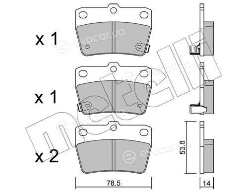 Metelli 22-0431-0