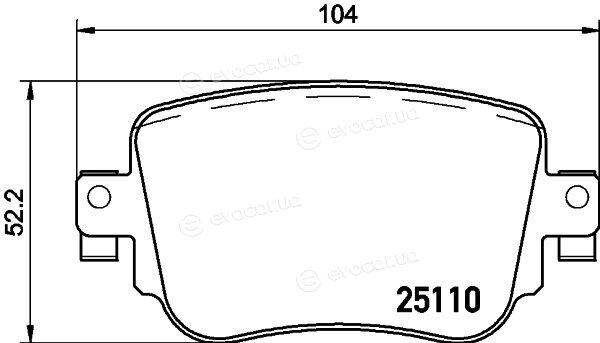 Hella Pagid 8DB 355 021-291