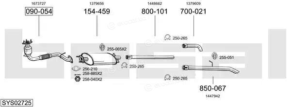 Bosal SYS02725