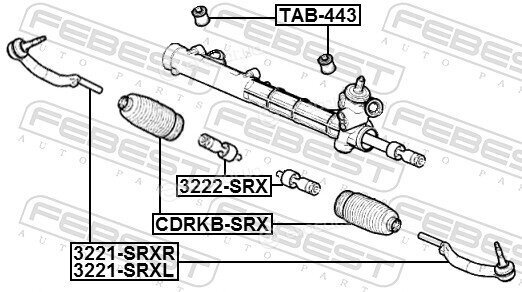 Febest 3221-SRXL