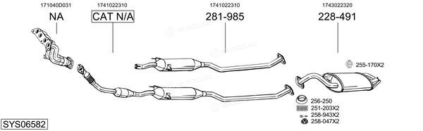 Bosal SYS06582